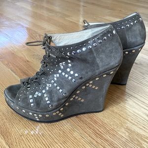 Jimmy Choo studded platforms